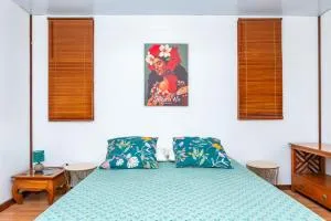 Aroha Nui Lodge 2BR 5min to Ferry in Teavaro Moorea - Teavaro