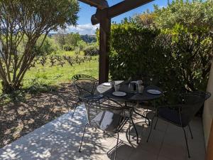 Maisons de vacances Petite Maison terrasse privee St Martin d-Ardeche : photos des chambres