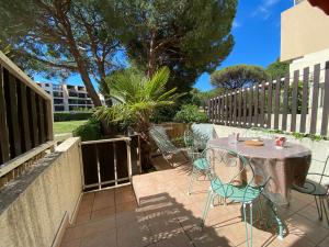 Sol-y-Days Los Amigos, Studio 4 couchages en rez-de-jardin, avec grande terrasse et parking, à 250m de la plage
