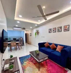 Good Stay 2BHK Pool apartment 10 mins from dabolim airport Goa 102 - Cortalim