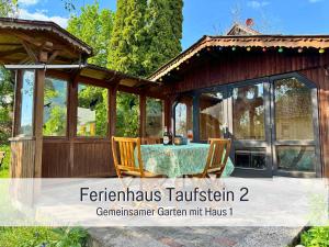 Kindertraum - Spielplatz - Spielzimmer - Ferienhaus Taufstein 2 - Terrasse mit Grill- Garten - wandern - 3 Schlafzimmer bis 9 Personen