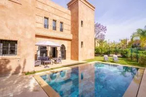 Villa Riad Mamouni - piscine privée et jacuzzi - Annakhil