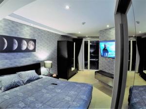 Plein centre-ville : appartement dangle moderne