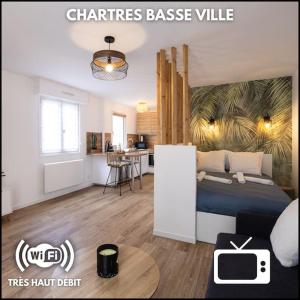 Appartements Chartres - Le Saint Pierre : photos des chambres