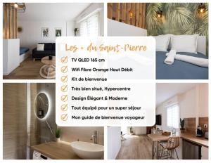 Appartements Chartres - Le Saint Pierre : photos des chambres