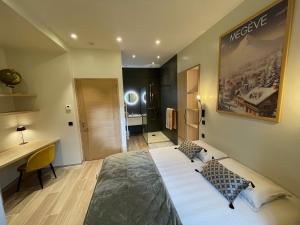 Appartements Tour medievale renovee au coeur du Pays du Mont-Blanc : photos des chambres
