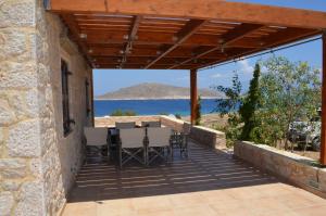 Villa Blu Majestic beach villa Halki-Island Greece