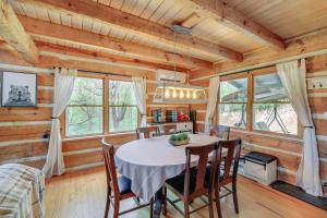 Ashe County Log Cabin: Mountain-View Deck, Sauna