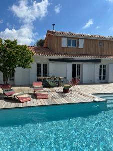 Maisons de vacances La Belle Vie du Bassin : photos des chambres