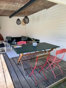 Maisons de vacances La Belle Vie du Bassin : photos des chambres