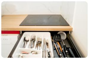 Appartements Qhome 3 - Duplex Cosy entre Paris et Disney - Parking prive : photos des chambres