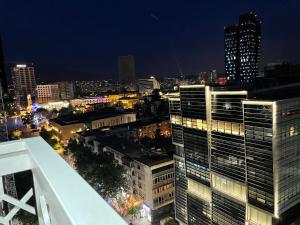SUN TOWER LUXURY SUITE-VIEW FROM of TIRANA CENTER