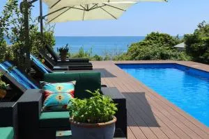 コースタルキャビン - シービュー バーベキュー ピザ サウナ プール ホットタブ - Coastal Cabin Chiba - Seaview BBQ PIzza Sauna Pool Hot-tub - Onjuku