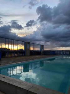 Stylish Studio with Pool