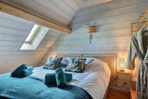 Maisons de vacances La Fermette des Vallons - Jacuzzi - Billard : photos des chambres