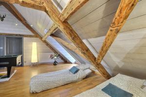 Maisons de vacances La Fermette des Vallons - Jacuzzi - Billard : photos des chambres
