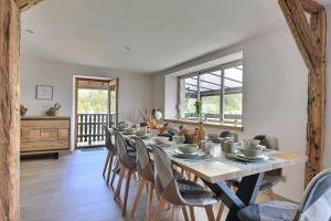 Maisons de vacances La Fermette des Vallons - Jacuzzi - Billard : photos des chambres