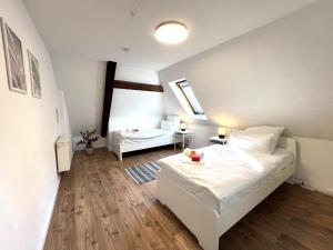 Ferienwohnung Gunzenhausen, Innenstadt, Dachterrasse, Stellplatz