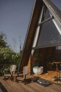Cabana romântica com hidromassagem próx ao centro. - Morro dos Bugres