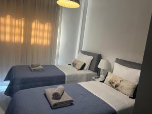 Athens white apartments