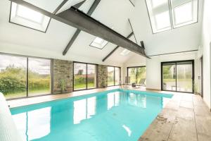 Villas Gite Ti Coz piscine interieure : photos des chambres