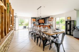 Villas Gite Ti Coz piscine interieure : photos des chambres