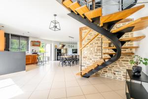 Villas Gite Ti Coz piscine interieure : photos des chambres