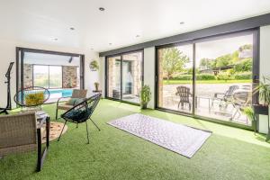 Villas Gite Ti Coz piscine interieure : photos des chambres