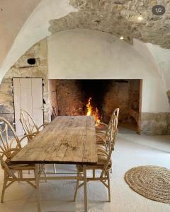 Maisons de vacances Maison de charme en Provence : photos des chambres