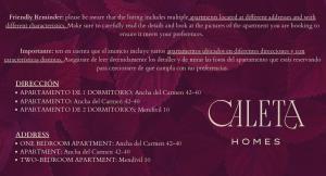 One-Bedroom Apartment room in Caleta Homes - Ancha del Carmen