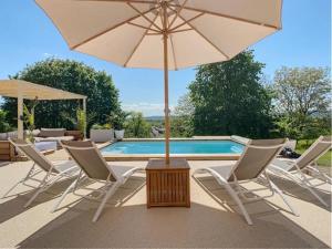 Maisons de vacances Domaine prive avec piscine et terrain de petanque : photos des chambres