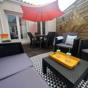 Maisons de vacances Maison Les Agapanthes : photos des chambres