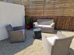 Appartements Joli T2 cosy avec jardin privatif : photos des chambres