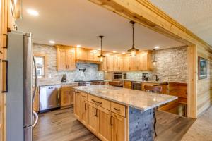 Private Lakefront Emily Home w Yard & Fire Pit!