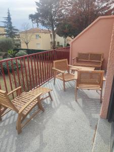 Appartements Jolie et Moderne T2 Mezzanine - SANTA FE 116 : photos des chambres