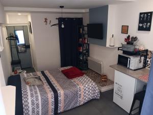 B&B / Chambres d'hotes Studio avec salle d'eau, wc et coin cuisine : photos des chambres
