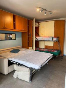 Studio front mer, Résidence piscine (privée)