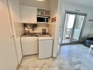 Grand Studio Climatisé avec Parking Privé à La Grande Motte - FR-1-716-60