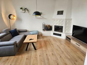 95qm Erdgeschosswohnung im Villenviertel vollausgestattet mit Kamin, Balkon und Garten - WLAN gratis