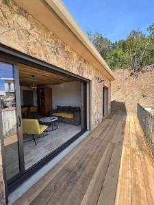 Maisons de vacances Bergerie coasina avec piscine et vue mer : photos des chambres