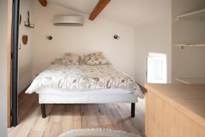 Maisons de vacances Maison atypique, grande terrasse avec jacuzzi : photos des chambres