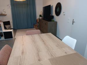 Sejours chez l'habitant Appartement entier Cozy Rdj Parking gratuit, proche tramway, stade OL, ARENA, Eurexpo, Aeroport StExupery, Gare TGV Lyon Partdieu : photos des chambres