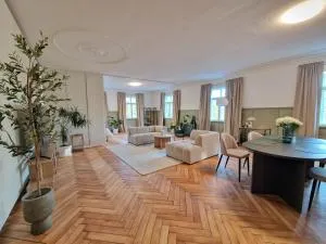 Stilvolle Wohnung in ehemaligen Festsaal, Parkplatz, WLAN - Untermünkheim