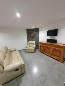 Maisons de vacances Gite les 3 tetes de loups : photos des chambres