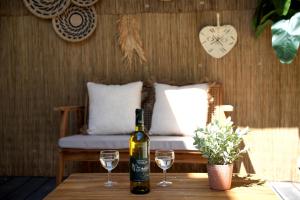 Appartements La paillotte - Studio terrasse proche tram : photos des chambres