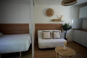 Appartements La paillotte - Studio terrasse proche tram : photos des chambres