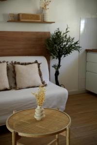 Appartements La paillotte - Studio terrasse proche tram : photos des chambres