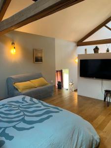 5 mn Vienne, confort et calme à la campagne