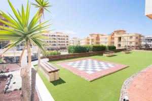 Royal Blue Terracotta Designer Apt Golf del Sur