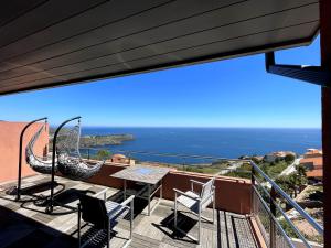 Appartements Appartement avec vue exceptionnelle sur mer : photos des chambres